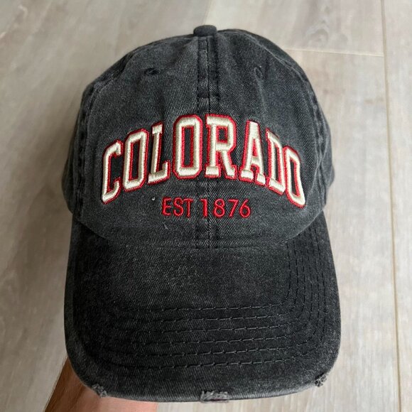Washed & Distressed Colorado Hat - Picture 2 of 4